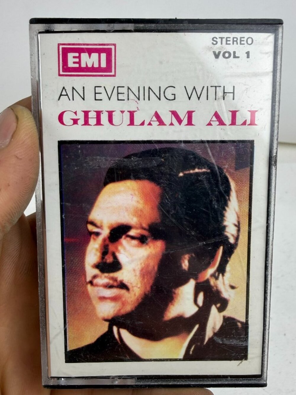 Ghulam Ali An Evening With Ghulam Ali Vol 1 Audio Cassette Tape EMI Pakistan